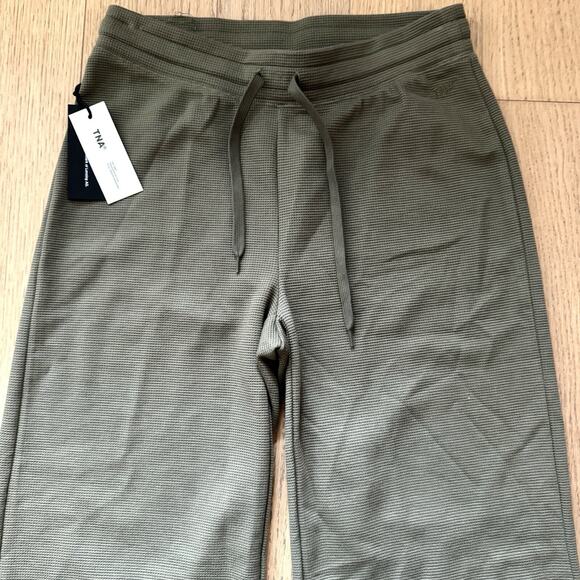 Aritzia TNA Wafflex Pants Army Green NWT - Size S - Picture 7 of 8
